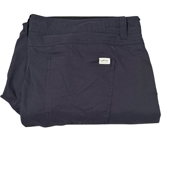 Orvis Other - Orvis Classic Collection Mens Performance Outdoor Hiking Pants Navy Blue 40x32